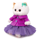 Мягкая игрушка BUDI BASA Кошка Ли-Ли BABY в пурпурной курточке и юбочке 20 см