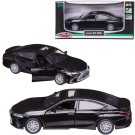 Машинка металлическая MSZ серия 1:43 Lexus ES300h, цвет чёрный, инерционный механизм, двери открываются