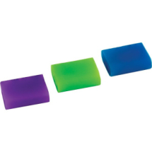 Ластик CENTRUM (синтетический каучук) 34*28*11 мм, цвета в ассортименте (синий, зеленый, фиолетовый)