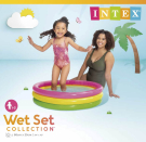 Бассейн надувной детский INTEX "Sunset Glow Baby Pool" 86х25см (1-3 года)