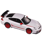 Машина р/у 1:14 Porsche GT3 RS, цвет белый, светящиеся фары