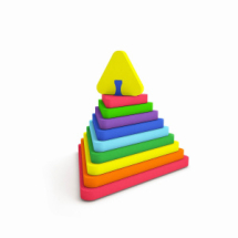 Пирамидка El`BascoToys Треугольник, 11 элементов