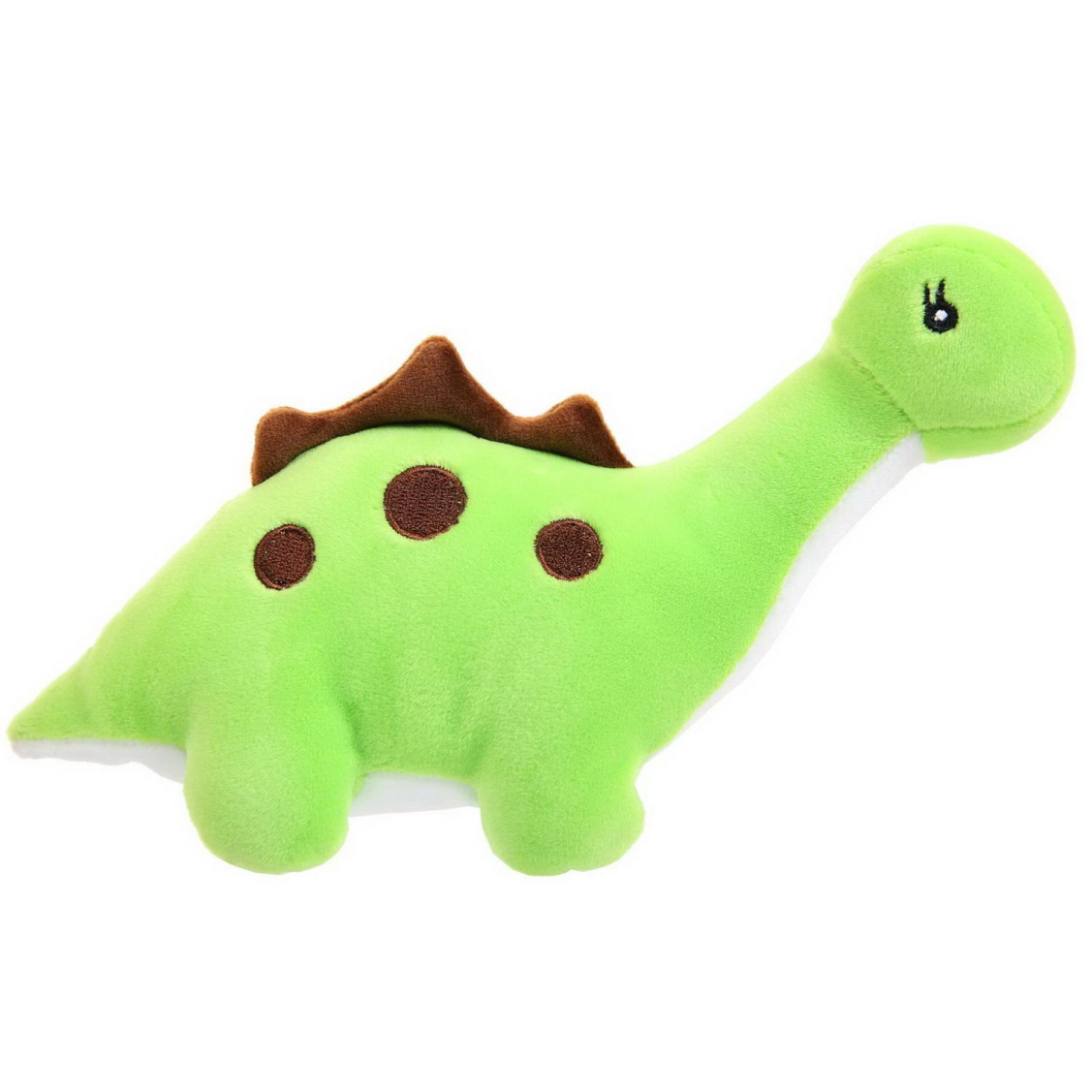 Мягкая игрушка ABtoys Dino Baby Динозаврик зеленый, 20см | купить, цена,  отзывы