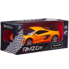 Машинка металлическая Uni-Fortune RMZ City серия 1:32 McLaren 650S, инерционная, цвет оранжевый, двери открываются