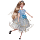 Кукла ABtoys "Бал принцессы" с диадемой, котенком, светлые волосы 30см