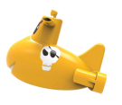 Лодка подводная SUBlife - "Рокк", желтая, работает от встроенного аккумулятора