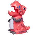Игрушка заводная Junfa Нажми и поедет Динозавр, светло-коралловый в коробке 10,4х7,8х14,5см