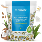 Скраб для тела SYNERGETIC тонизирующий, сухой, натуральный 200гр