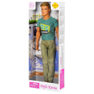Кукла Defa Kevin Юноша в зеленой футболке 30 см