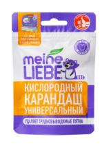MEINE LIEBE Карандаш-пятновыводитель кислородный универсальный 35г MEINE LIEBE Карандаш-пятновыводитель кислородный универсальный 35г
